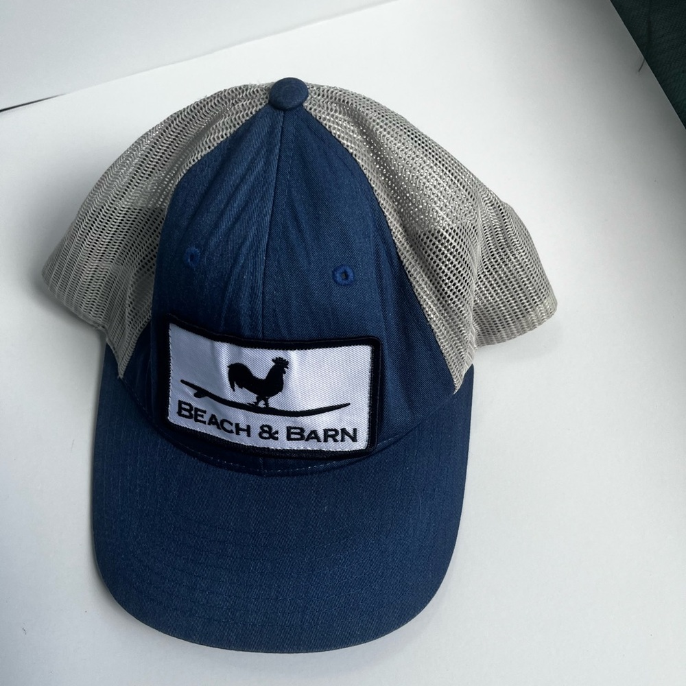 Blue and Gray Trucker Hat